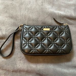 Kate Spade black clutch
